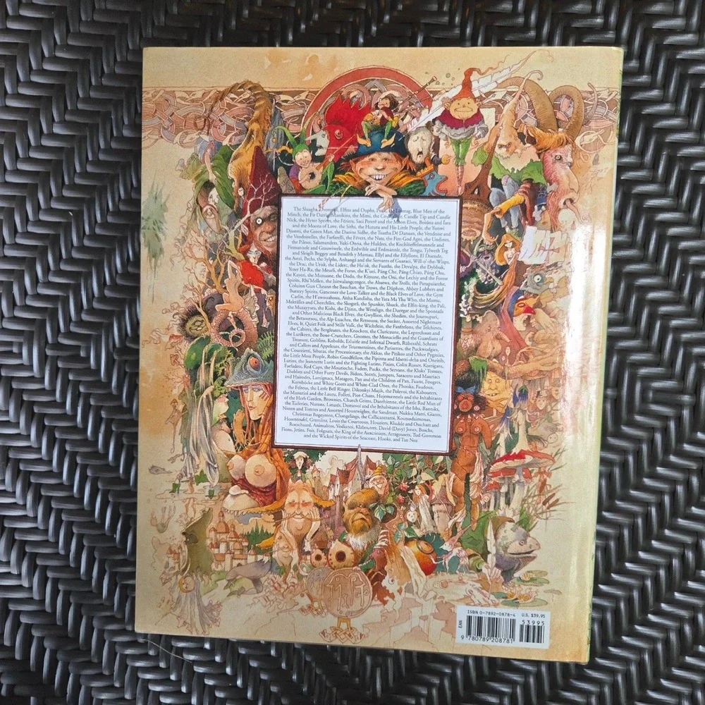 Complete Encyclopedia of Elves Goblins Hardcover Pierre Dubois Abbeville Press